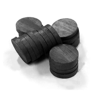 20 x 4mm Ferrite Disc Magnets - Pack of 50/100/200 - Magneticks