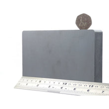 Load image into Gallery viewer, 150 x 100 x 25mm / 6&quot; x 4&quot; x 1&quot; Ferrite Block Magnets - Pack of 1/2/3 - Magneticks
