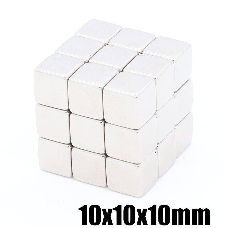 10 x 10 x 10mm Neodymium Block Magnets - Pack of 20 - Magneticks