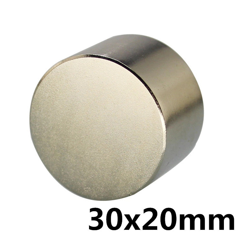 Neodymium 30 Magnet Disc 1/2” Diameter x 1/2” Thick (50B0179