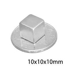 Load image into Gallery viewer, 10 x 10 x 10mm Neodymium Block Magnets - Pack of 20 - Magneticks
