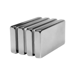 40 x 20 x 5mm Neodymium Block Magnets - Pack of 2/3/5 - Magneticks