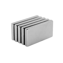 Load image into Gallery viewer, 40 x 20 x 4mm Neodymium Block Magnets - Pack of 2/3/5 - Magneticks
