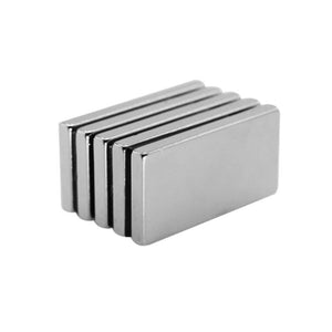 40 x 20 x 4mm Neodymium Block Magnets - Pack of 2/3/5 - Magneticks