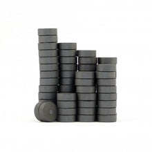 Load image into Gallery viewer, 14 x 6mm Ferrite Disc Magnets - Pack of 50/100/200 - Magneticks
