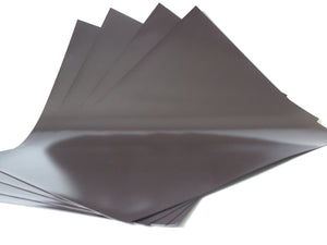 300mm x 300mm x 0.7mm / 1Ft x 1Ft x 0.7mm Flexible Magnetic Sheet - Pack of 3/5/10 - Magneticks