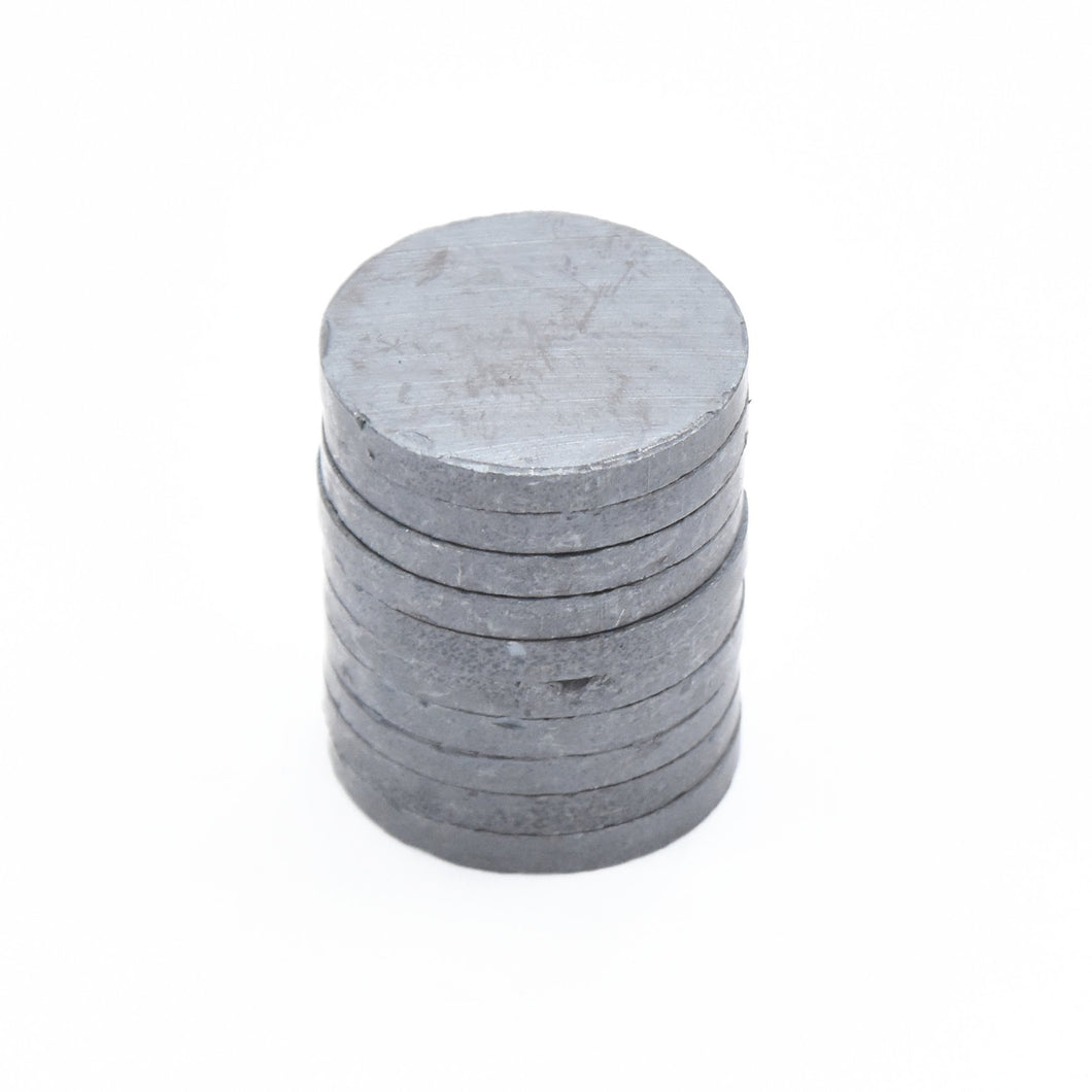 25 x 4mm Ferrite Disc Magnets - Pack of 50/100/200 - Magneticks