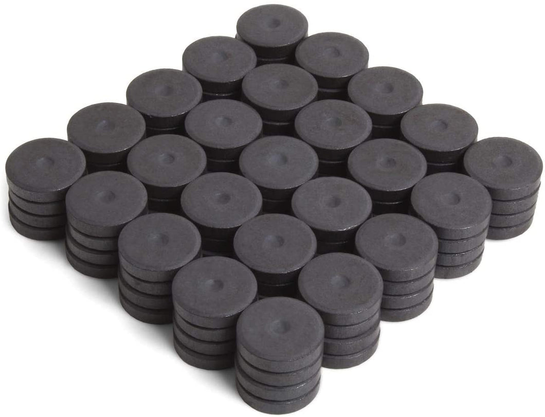 18 x 3mm Ferrite Disc Magnets - Pack of 50/100/200 - Magneticks