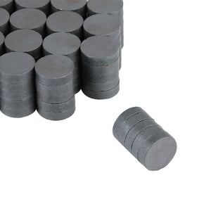 20 x 6mm Ferrite Disc Magnets - Pack of 50/100/200 - Magneticks