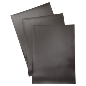 300mm x 300mm x 1mm / 1Ft x 1Ft x 1mm Flexible Magnetic Sheet - Pack of 3/5/10 - Magneticks